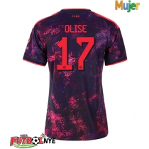 Camiseta Bayern Munich Michael Olise #17 Tercera Equipación para mujer 2026-27 manga corta